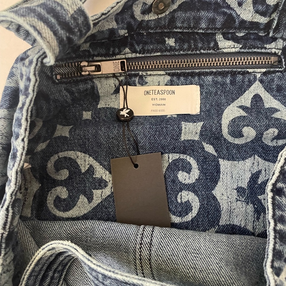 🌟NWT ONE TEASPOON DENIM BAG - Picture 2 of 4